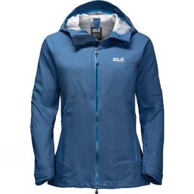 Chaquetas Jack Wolfskin ExoLight Mujer - Azules - Chile NIV278604